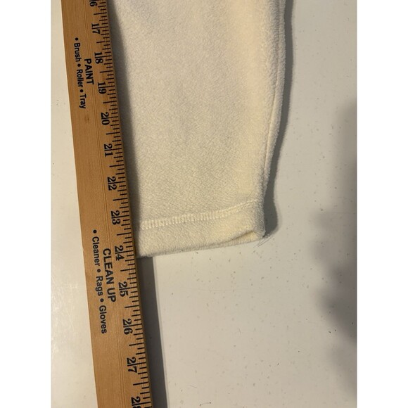 Vintage Disney Grumpy Fleece Hoodie Pullover XL Snow White Dwarf Sherpa Cream - Picture 10 of 11